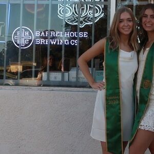 White cowl neck dress